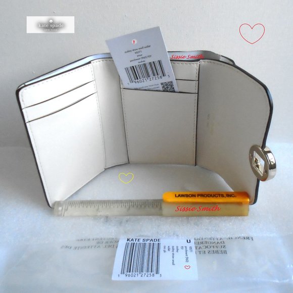 ♠️ Kate Spade ♠️ Mini Audrey Bucket Bag & Wallet in Straw & Leather - Picture 8 of 16